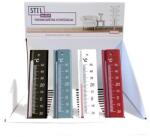 S. T. I. L STIL Fa Beltéri Hőmérő változatos színekben 15x4, 0x0, 5cm -20+50°C +/-1°C (ST2067P)