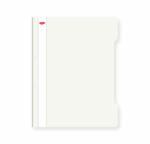 Daco Dosar plastic cu sina Alb DACO - Set 50 (DO001ALB)