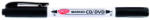 Daco Marker CD/DVD 2 capete Negru DACO - Set 12 (MK301N)