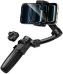 hoco. K91 Gimbal 3 tengelyes stabilizáció Bluetooth távirányítóval fekete HC675802 (HC675802)