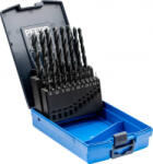 Pferd SET SPB DIN 338 HSSG N 1-10 STEEL 19 Acél Fém spirálfúró készlet 19 részes 1 mm, 1.5 mm, 2 mm, 2.5 mm, 3 mm, 3.5 mm, 4 mm, 4.5 mm, (25203701)