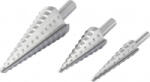 TOOLCRAFT HSS Fokozatfúró készlet 3 részes 1 db (TO-6802569) (TO-6802569) - aqua