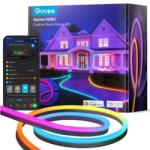 Govee RGBIC Basic NEON Szilikon védőburkolattal ellátott kültéri szalagfény (10 méter) Hang + Wifi + Bluetooth vezérlésel (GOVH61A8) - pepita