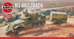 Airfix Model asamblabil Militar: Tancuri - Transportor blindat semicană american M3, Vintage Classics (AIR02318V)