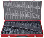 KS TOOLS 330.1650 HSS-R Fém spirálfúró készlet 1 mm, 1.5 mm, 2 mm, 2.5 mm, 3 mm, 3.5 mm, 4 mm, 4.5 mm, 5 mm, 5.5 mm, 6 mm, 6.5 mm, 7 mm, 7.5 mm, (3301650)