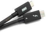 OWC Cablu de date telefon, OWC, 2 m, Thunderbolt, 40 Gbit/s, Negru (owccbltb4c2.0m)