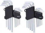 KS TOOLS TX Hajlított csavarhúzó készlet 1.27 mm, 1.5 mm, 2 mm, 2.5 mm, 3 mm, 3.5 mm, 4 mm, 4.5 mm, 5 mm, 6 mm, 7 mm, 8 mm, 10 mm T 10, T 15, T (151.4000)