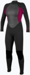 O'Neill Costum de înot pentru femei O'Neill Reactor-2 3/2 Back Zip Full J18 black/punk pink