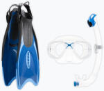 CRESSI Set de snorkeling Cressi Palau Marea Dry Bag Set blue/azure
