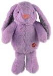 Dog Fantasy Jucărie Dog Fantasy Cuddle Iepuraș cu inimă bătătoare mov 29cm (454-860729)