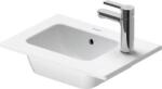 Duravit ME by Starck mosdótál 43x30 cm négyszögletes beépíthető fehér fényes 072343AC41 (072343AC41)