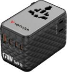 Verbatim Adapter Eu Uk Us Magsafe 2Xusb-A 3Xusb-C 170W Pd Fast-Hez