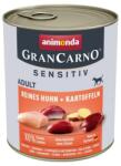 Animonda Grancarno Sensitive Konzerv csirke krumplival 800 g