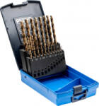 Pferd SET SPB DIN 338 HSSE N 1-10 INOX 19 Fém spirálfúró készlet 19 részes 1 mm, 1.5 mm, 2 mm, 2.5 mm, 3 mm, 3.5 mm, 4 mm, 4.5 mm, 5 mm, (25203703)