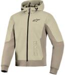 Alpinestars Radium Tech Hoodie motoros pulóver homok-barna