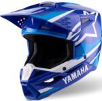 Alpinestars S-M3 YAMAHA kollekció motokrossz bukósisak kék-fehér