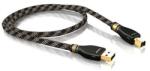 ViaBlue KR-2 silver USB A-B kábel - 1 m