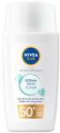 Nivea Set 2 x Lotiune Protectie Solara Fata Nivea Sun Niacinamide Derma Skin Clear, SPF 50+, 40 ml (ROC-2xCOR-COR1022546MF)