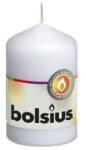 Bolsius Lumanare Stalp 80 x 48 mm Diametru Bolsius - Alb (LCA-STB-80/48-02)