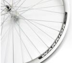Altrix Warrior 26-os (559 mm) MTB első kerék, csavaros tengellyel, ezüst