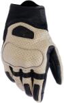 Alpinestars Mănuși de motocicletă Alpinestars Mustang V3 bej-negru (AIM120-909)