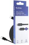 Uniross USB-C - USB-C kábel, 2 m, Charge + Sync (UCA006)