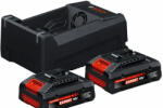 Bosch 18V 4.0Ah kezdőszett GAL 65min töltő+ 2X GBA 4.0Akku (1600A032K9)