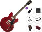 Epiphone ES-335 Premium SET Cherry Chitară semi-acustică