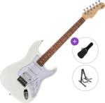 PSD Guitars STC-100-HSS Basic SET White Chitară electrică