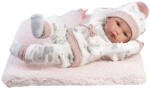 Llorens Újszülött Bimba baba párnával, cumis (35 cm) (L63510L)