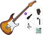 Yamaha Pacifica 212V FM Standard SET Tobacco Brown Sunburst Chitară electrică