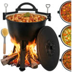 Kaminer Zománcozott öntöttvas üst 8l