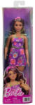 Mattel Fashionista barátok divatbaba - Baba virágmintás miniruhában (244) (FBR37_JJN57)