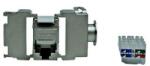  Modul RJ45 ecranat, cat 6 Class E, TOOLLESS LINE (HSEMRJ6GWS)