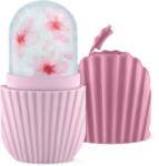 4FIZJO Ice Roller masaj facial din silicon roz pentru umflături Aparat de masaj
