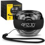 4FIZJO Mingea giroscopică Power Ball pentru exerciții ale încheieturii mâinii - neagră