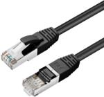 MicroConnect Patch cord CAT6 S/FTP 1 m LSZH negru (SSTP601S)