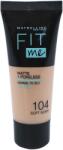 Maybelline MBL FIT ME MAKE-UP MATTE+PORELESS 30 ML / 104 SOFT IVORY make-up 104 soft ivory