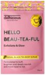 Delhicious Hello Beau-Tea-Ful Original Black Tea Body Scrub 100 g Лосион за тяло