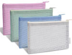 Deli Etui Mesh Textil Color PT Accesorii Deli (DL67058F) Penar