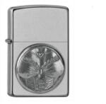 Zippo 3D Pin-Up Design króm benzines öngyújtó - dombornyomott női dekoltázs mintával (Z-190428-5)