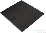 Kludi TERRA 100x100 cm-es RAKSOLID zuhanytálca szifon nélkül, matt fekete 08DW1839 (08DW1839)
