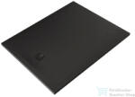 Kludi TERRA 120x90 cm-es RAKSOLID zuhanytálca szifon nélkül, matt fekete 09DW0739 (09DW0739)