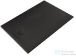 Kludi TERRA 140x90 cm-es RAKSOLID zuhanytálca szifon nélkül, matt fekete 09DW0639 (09DW0639)