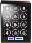 iUni Cutie intors ceasuri automatice iUni, Luxury Watch Winder 12 Mahon-Negru (517877)