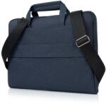 iUni Geanta Laptop 13"-14" iUni, Curea de umar reglabila si detasabila, Impermeabila, Anti-zgarieturi, Anti-socuri, Bleumarin (561139) Geanta, rucsac laptop