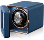 iUni Cutie intors ceas automatic iUni, Watch Winder, Piele ecologica, Albastru (560798)