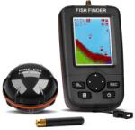 iUni Sonar Pescuit Fish Finder Wireless iUni XJ-01, Ecran Color LCD 2.8", Senzor 90°, Adancime 36m, Distanta de comunicare pana la 100m, 125KHz (558979) Sonar pescuit