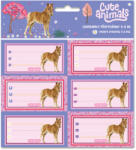 Ars Una Füzetcímke Csomagolt 3x6 Darab Cute Animals-Horse (5526) 26 (AU53835260)