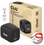 Club 3D CAC-1913EU (65W GAN, Triple port 2xUSB-C 1xUSB-A PD 3.0) (PERCLUCAC-1913EU)